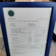 เมนู Phar-Ram IV Bistro Montien Hotel Surawong Bangkok