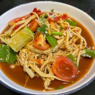 เมนูของร้าน ปลาร้าคาเฟ่ ซอยวังเดิม5 ซอยวังเดิม5