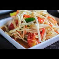 เมนูของร้าน ส้มตำแจ่มใส 2 สาขาต้นตำรับ