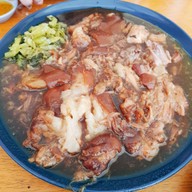 เมนูของร้าน ขาหมูจุฬา
