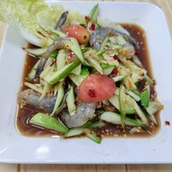 เมนูของร้าน ยำนัวร์ ท่าช้าง