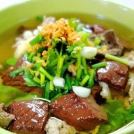 อาหารตามสั่ง ต้มเลือดหมู สารภี