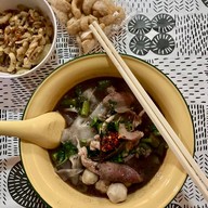 เมนูของร้าน 4ป เตี๋ยวน้ำตก