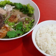 เมนูของร้าน ชิมเพลินต้มเลือดหมู