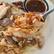 เมนูของร้าน ข้าวมันไก่ไทยสวัสดี