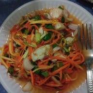 เมนูของร้าน ยำรสเด็ดใต้ทางด่วน