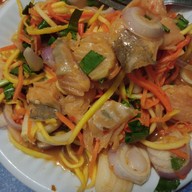 เมนูของร้าน ยำรสเด็ดใต้ทางด่วน