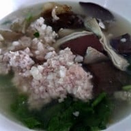 เมนูของร้าน ข้าวเลือดหมูตราด