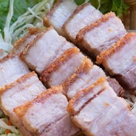 ⭐️ ร้านโหว โหว เส็ก บะหมี่เส้นสด 👍 หมูแดงฮ่องกง หมูกรอบ บะหมี่หมูแดง บะหมี่หมูกรอบ ข้าวหมูแดง ข้าวหมูกรอบ ข้าวกะเพรา ข้าวไข่ข้น ศรีนครินทร์ 40