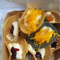 เมนูของร้าน ป้าเกียง ขนมเบื้อง