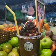 เมนูของร้าน น้ำปั่น ร้านจ้องจะปั่น (ผลไม้สดตามฤดูกาล) ขนมปังปิ้ง สามแยกเขื่อนปราณบุรี