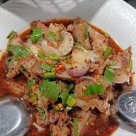เมนูของร้าน ข้าว ตำ ยำ  เดลริสา