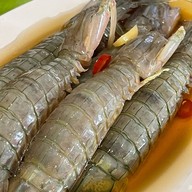 เมนูของร้าน กุ้งซิ่ง กะเพราแซ๊ป ยำรสเด็ด