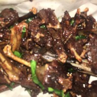 เมนูของร้าน ร้านเป็ดสีฟ้า (หมูสะเต๊ะคุณแม่โอ๊ะโอ)