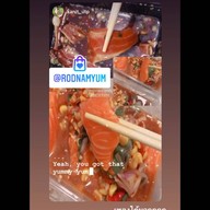 เมนูของร้าน ลูกชิ้นทอด รสน้ำยำ เพชรเกษม81