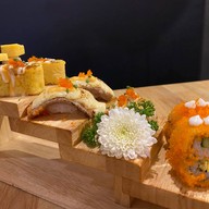 เมนูของร้าน บ้านซูชิย่างไฟ