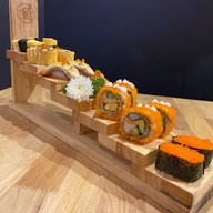 เมนูของร้าน บ้านซูชิย่างไฟ