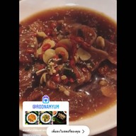 เมนูของร้าน ลูกชิ้นทอด รสน้ำยำ เพชรเกษม81