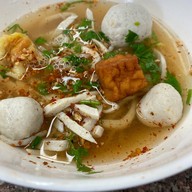 เมนูของร้าน ชาวใต้เตี๋ยวปลา