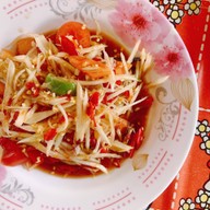 เมนูของร้าน ส้มตำอินเตอร์เน็ต สาขาหน้ามหาไถ่