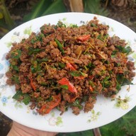 กะเพราเนื้อ รามอินทรา