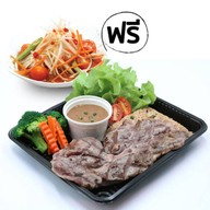 เมนูของร้าน Jeffer Steak เทอมินอล 21