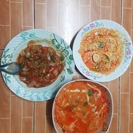 เมนูของร้าน ครัวพริกสด สวนผัก