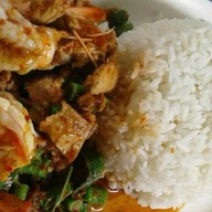 กะเพราป้าแอ๋ว ข้าวคลุกกะปิ - ในเมือง เรียบนครซอย1