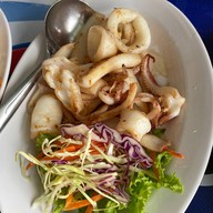 เมนูของร้าน เรือนริมน้ำซีฟู๊ด