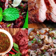 Lab Mor Behind Dan Shop (Beef Chopping Board in front of Wat Pu Phae)