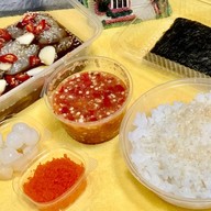 ยำแซ่บ กุ้ง-แซลมอลดองซีอิ๊วจัดจ้านบ้านพี่บัส สาขา1