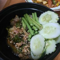 เมนูของร้าน แล้วแต่เผา นั่งเล่น & เดลิเวอรี่