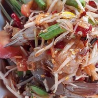 เมนูของร้าน ส้มตำป้าสุและอาหารตามสั่ง