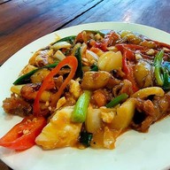 โอ๊กปลาเผา