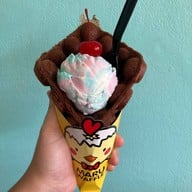 เมนูของร้าน Maru Waffle (วาฟเฟิลฮ่องกง มารุวาฟเฟิล และ เฉาก๊วยนมสด เต็งหนึ่ง) ID Line : graftt