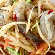 เจ๊แหม่มตำซิ่ง วัดหัวช้าง (เจ้าเดียวกับตลาดกล้วยกล้วย)