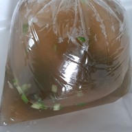 เมนูของร้าน อาม่ากะเพราถาดโคตรอิ่ม @บางกรวย