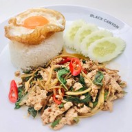 เมนูของร้าน Black Canyon เมกา บางนา