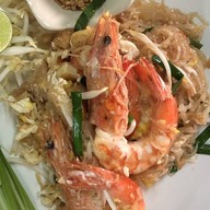 เจ๊นาผัดไทยกุ้งสด
