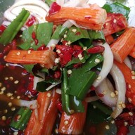 เมนูของร้าน ส้มตำ ครัวช้อนเงินช้อนทอง คลองหนึ่ง