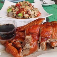 ร้านเฮียคุณ เป็ดอบเกลือ สามโคก