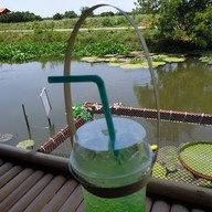 เมนูของร้าน ก๋วยเตี๋ยวห้อยขากาแฟสดบ้านสวนมะลิ