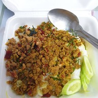 ข้าวคลุกกะปิ อาหารตามสั่ง ครัวปู่กะย่า ใส่โค้ด NEWHH562074ZI