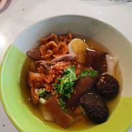 โจ๊กหมูเซ็นเตอร์-  ต้มเลือดหมู & ก๋วยจั้บน้ำข้น - จั๊บญวน ตลาดธัญญา