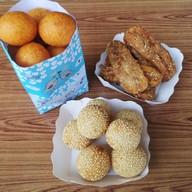 เมนูของร้าน กล้วยทอดสูตรคุณแม่