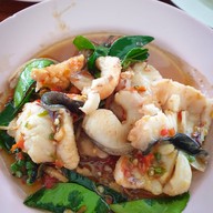เมนูของร้าน ครัวอาสา อาหารป่า