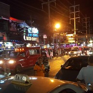 บรรยากาศ ถนนคนเดินบางลา