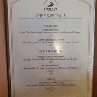 เมนู L'Oliva Ristorante Italiano & Wine Bar พร้อมพงษ์