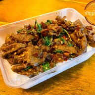 เนื้อย่างโคขุนหม่าล่า by ชาบูมังกรทอง เนื้อย่างโคขุนหม่าล่า by ชาบูมังกรทอง