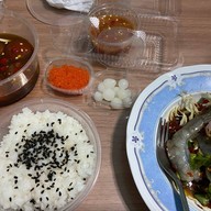 ยำแซ่บ กุ้ง-แซลมอลดองซีอิ๊วจัดจ้านบ้านพี่บัส สาขา1